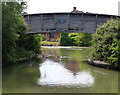 Footbridge across the entrance to the Pennyland Boat Basin in MK14 5PR