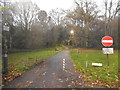 The entrance to West Lodge on Stanmore Common in HA7 4WH