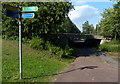 Path and underpass beneath the A421 at Beanhill in MK6 4AH