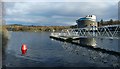 Loch Lomond Shores: jetty for waterbus in G83 8QX
