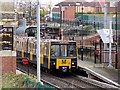 Train at Simonside Metro Station (Platform 2) in NE32 3RW