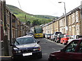 Classic Valleys terraces - with vehicles in CF32 7HS