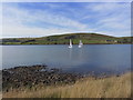 Dinghies on Clowbridge Reservoir in BB11 5NT