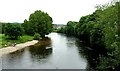 River Wharfe from New Brook Street Bridge in LS29 0EY