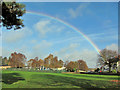 Rainbow over Ashgate Croft School in S40 1EB
