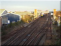 Railway tracks at Paddock Wood in TN12 6UJ