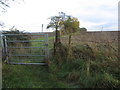 Kissing gate on path between Tythe Farm & Moat Farm, Stevington in MK43 8BT