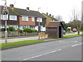 Bus stop on Roundstone Crescent in BN16 1BU