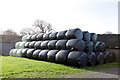 Plastic wrapped bales in CF33 4RR
