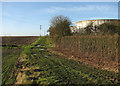 Bridle path and Bourn sewage works in CB23 2TB