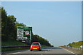 A30 approaching Ironbridge Junction in EX14 3AN