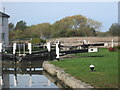 At Stoke Hammond Lock in MK17 9BS