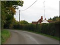 The road round Witheridge Hill in RG9 5PG