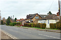 Houses on Maldon Road, Goldhanger in Goldhanger