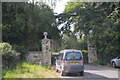 Gate Piers, Heathfield Park in TN21 8EX