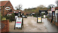 Entrance to Wroxham Barns in NR12 8QU