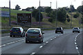 Westbound M62, Ainley Top in HD2 2EG
