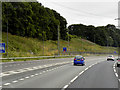 Eastbound M62 after Chain Bar Interchange in BD19 4TT