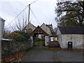 Lychgate, St Mary's Church, Cilcain in CH7 5PP