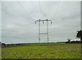 Tarrant Keyneston, power lines in DT11 9HW