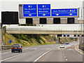 M62 Approaching Junction 29 (Lofthouse Interchange) in WF3 3DQ