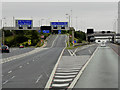 Exit Sliproad from M62 at Lofthouse Interchange in WF3 3DQ