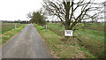 Private Road to Watt's Hall Farm in NR13 6AW