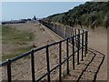Promenade leading to Vickers Point in Ingoldmells and Chapel St Leonards