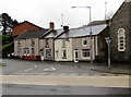 Row of houses, Merchants Hill, Pontnewynydd in NP4 6NQ
