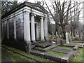 Mausoleum in Putney Vale Cemetery in SW15 3DX