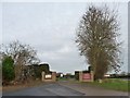 Entrance to the cemetery, Strensall in YO32 5WA