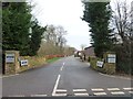 Entrance to Manor Park Lodges 5 ***** Holiday Park in YO32 5WA