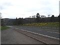 Looking south along the A9 near Ballinluig in PH9 0NA