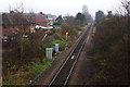 Railway west of Sleaford North Junction in NG34 7ZP