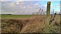 Waymarker in flat landscape in DN17 3JJ