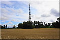 Telecommunications mast on Butchers Hill in OX7 4AF