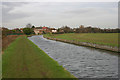 New River south of Cheshunt looking north in EN7 5AL