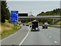 Eastbound M62 near Castleford in WF10 5ZH