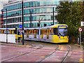 Metrolink Tram at The Quays in M5 3NE