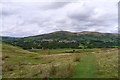 The Dales Way heading into Rawtheydale in Sedbergh and Kirkby Lonsdale Ward