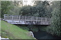 Footbridge by the Kennet & Avon Canal in RG14 2QT