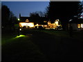 The Blue Bell, Glinton, by night in PE6 7JH