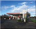 Newcastle-under-Lyme: Esso filling station on Talke Road in ST5 8ED
