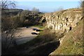 Disused quarry, Leckhampton Hill in GL53 9QW