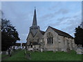 St Bartholomew, Horley: mid December 2015 in RH6 7EG