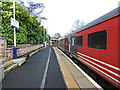 Inverkeithing railway station in Inverkeithing