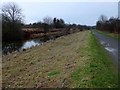 Path above the old towpath on the Forth and Clyde Canal in G64 3HB