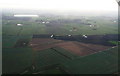A site for two windfarms on the fen north of Fulstow: aerial 2015 in DN36 5QX