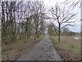 Footpath beside lake at Ford Green in ST6 8HB