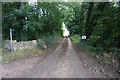 Bridleway through Furlong Farm in Enstone